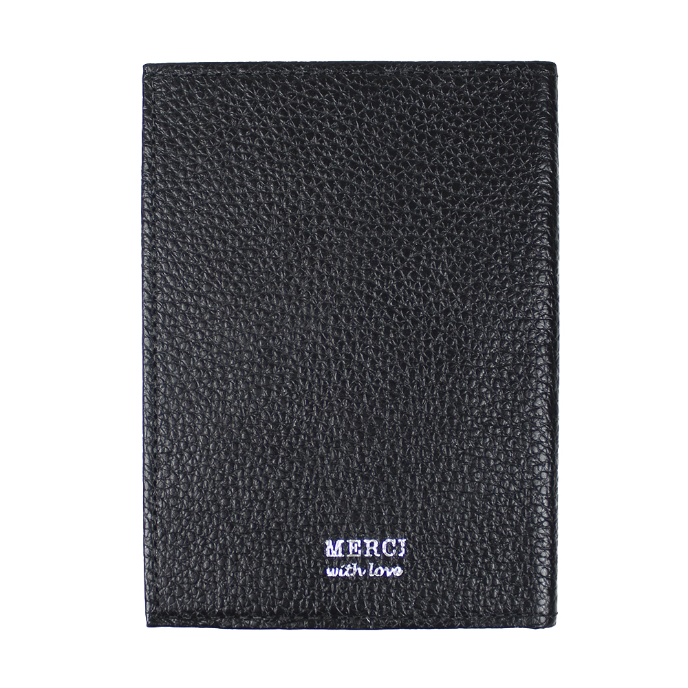 Porta Passaporte Masculino Preto Liso Pronta Entrega