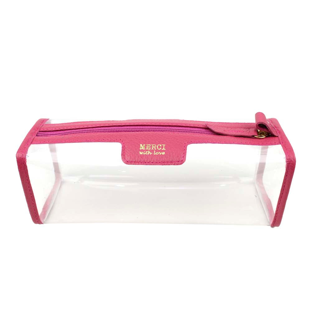 Porta Pincel Crystal em Couro e Vinil Personalizado