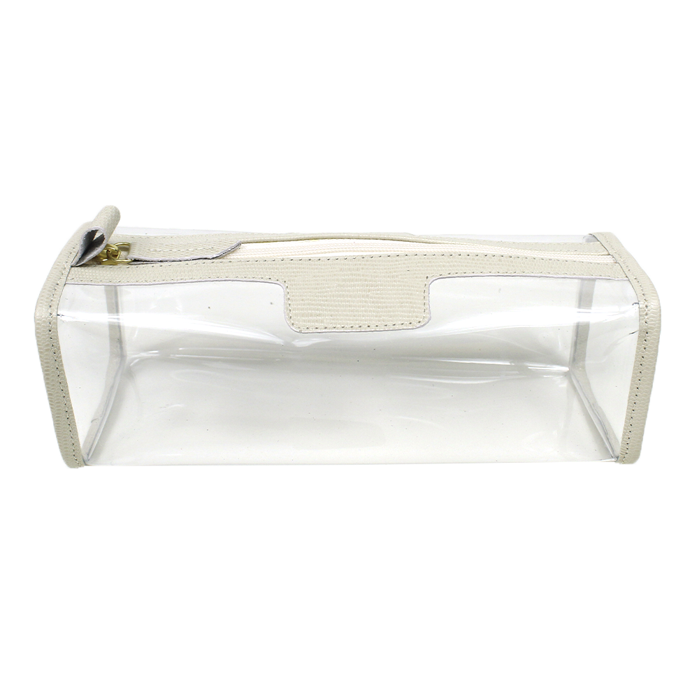 Porta Pincel Crystal Off White Lesard Pronta Entrega