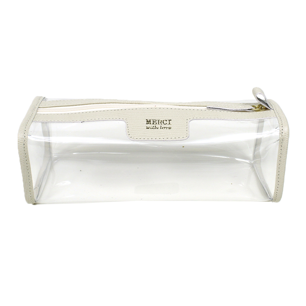 Porta Pincel Crystal Off White Lesard Pronta Entrega