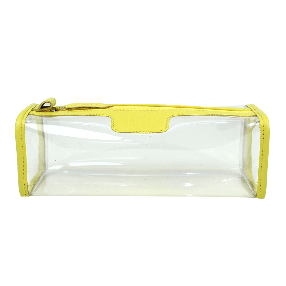 Porta Pincel Crystal em Couro e Vinil Personalizado