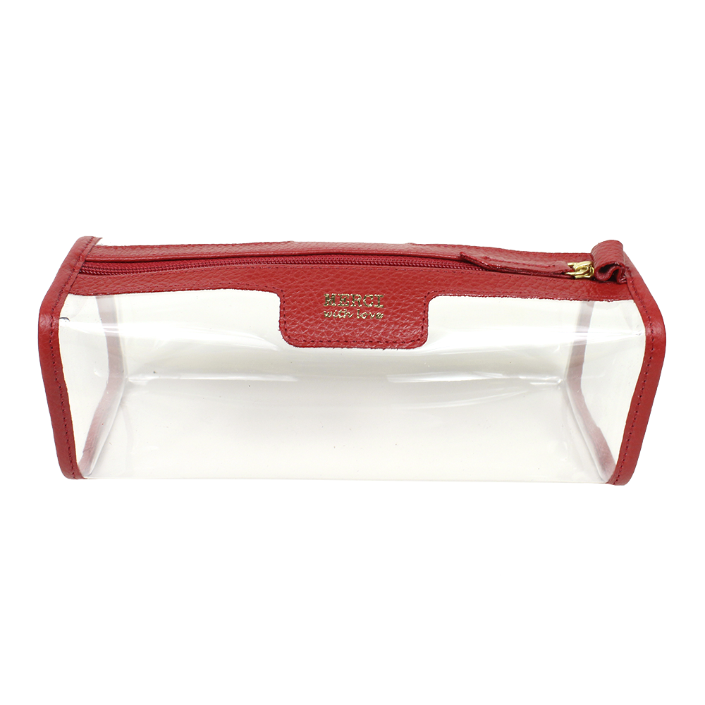 Porta Pincel Crystal Vermelho Liso Pronta Entrega