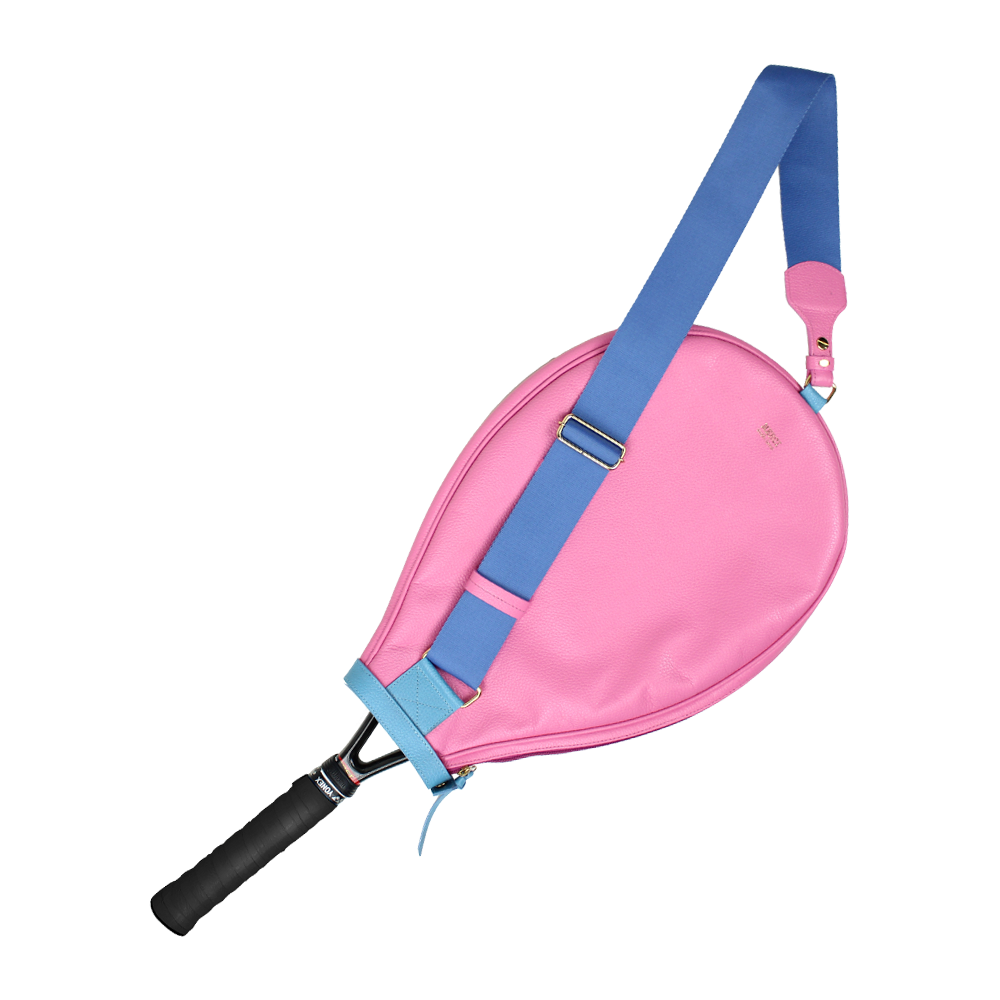 Porta Raquete de Tennis em Couro Personalizado