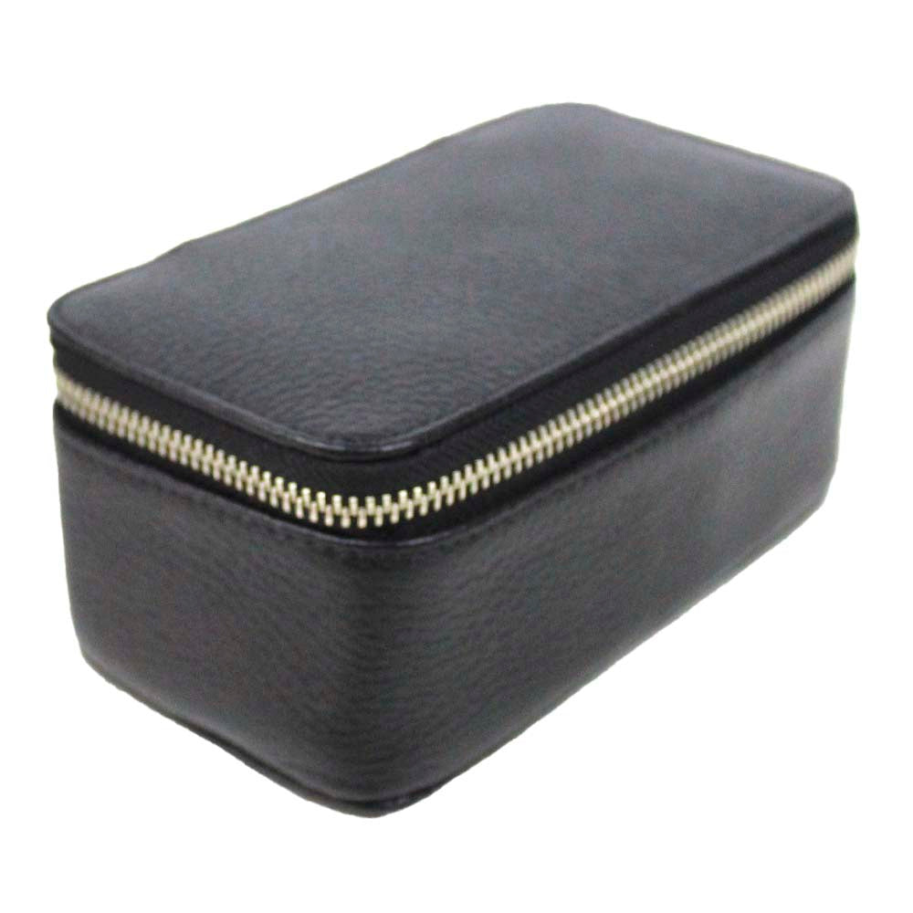 Porta Relógio Triplo Preto Liso Pronta Entrega