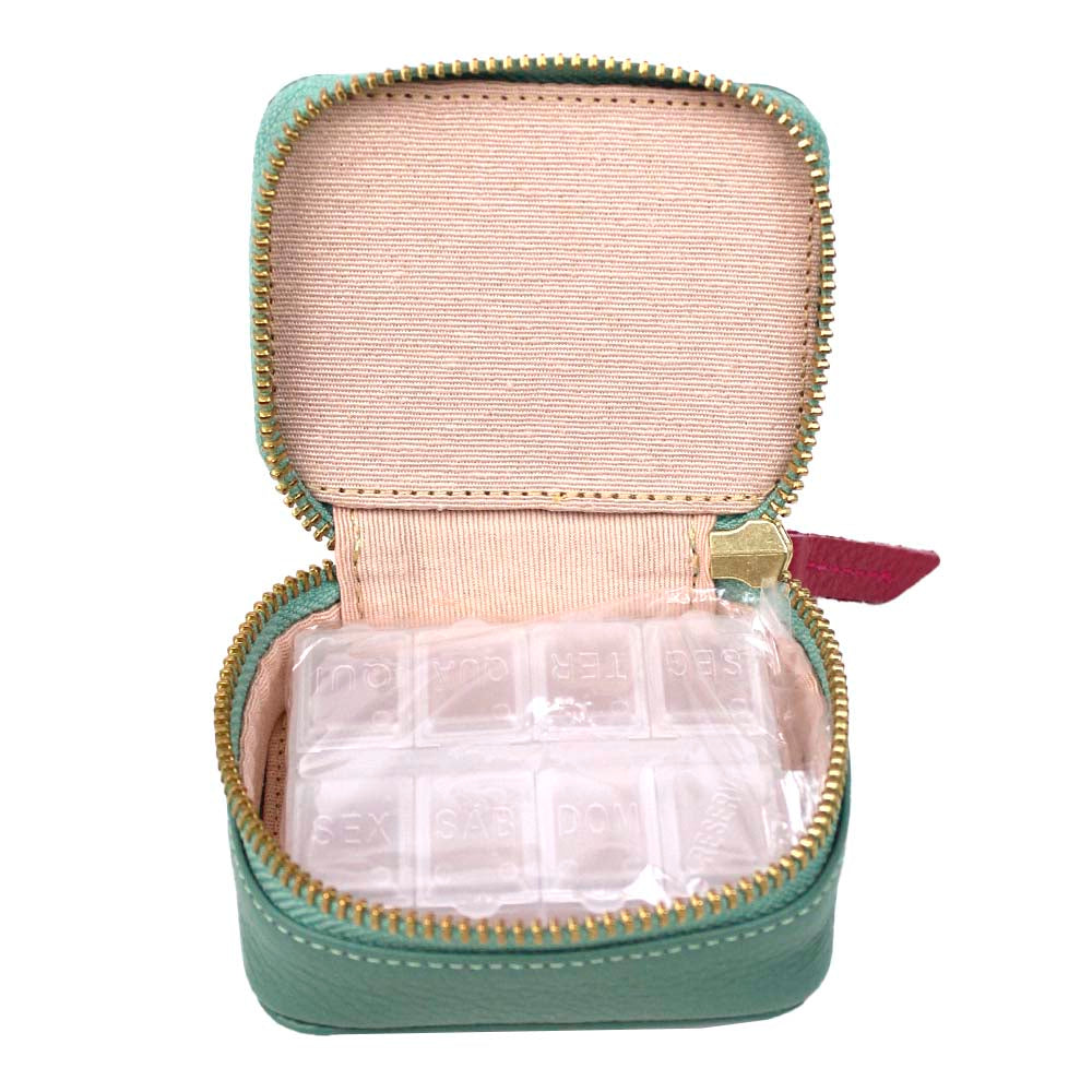 Porta Remédio Jade com Chiclete Pronta Entrega