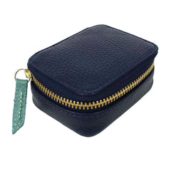Porta Remédio Marinho Liso com Jade Pronta Entrega