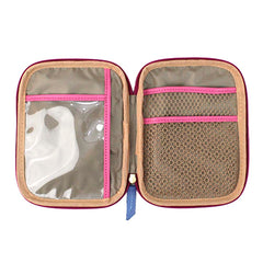 Necessaire Remédio Drop Rosa Orquidea com Sky Pronta Entrega