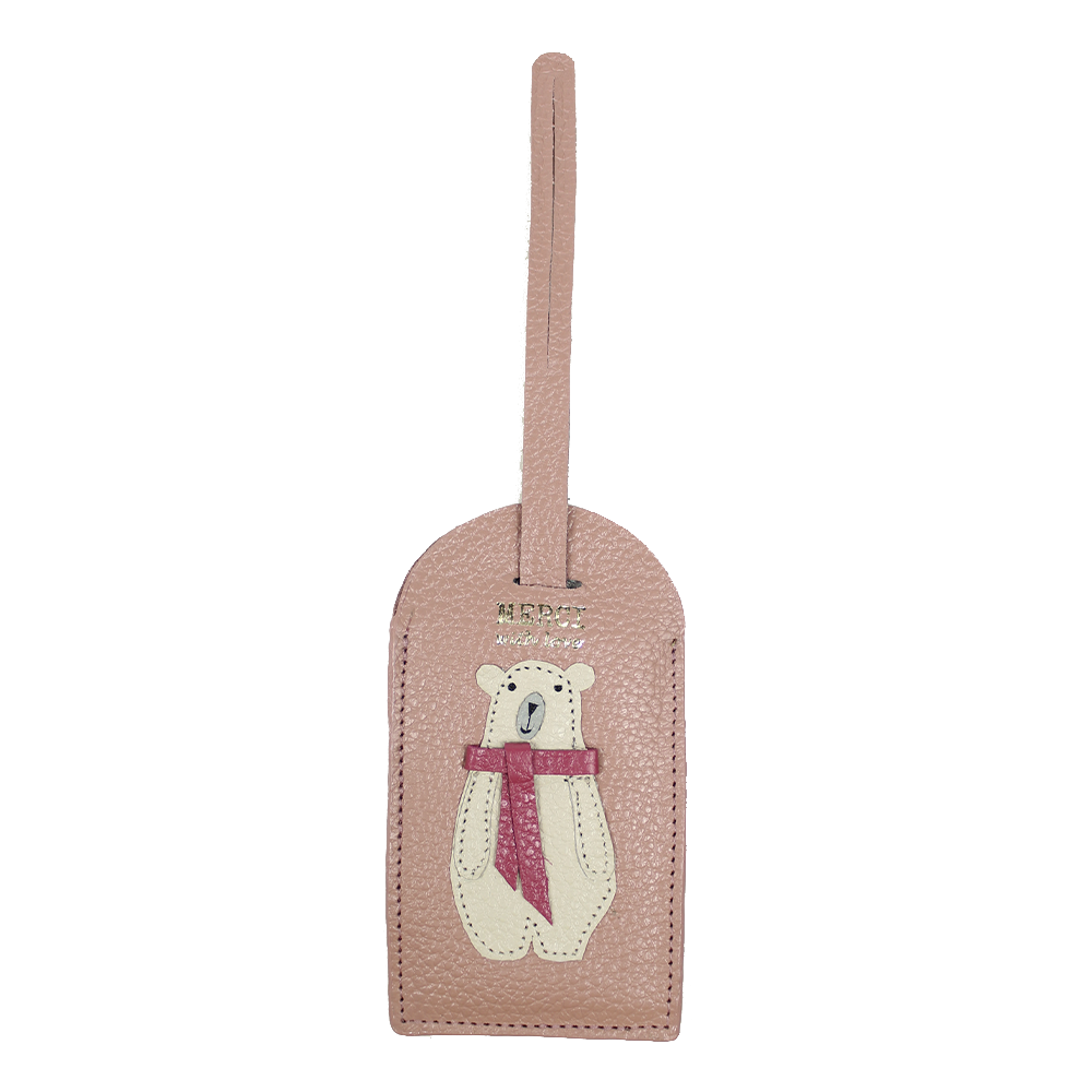 Tag de Mala Urso Polar Algodão Doce Liso com Chiclete Pronta Entrega