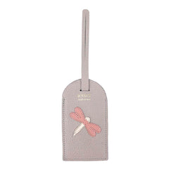 Tag de Mala Libélula Atmosfera com Algodão Doce Liso e Off White Liso Pronta Entrega