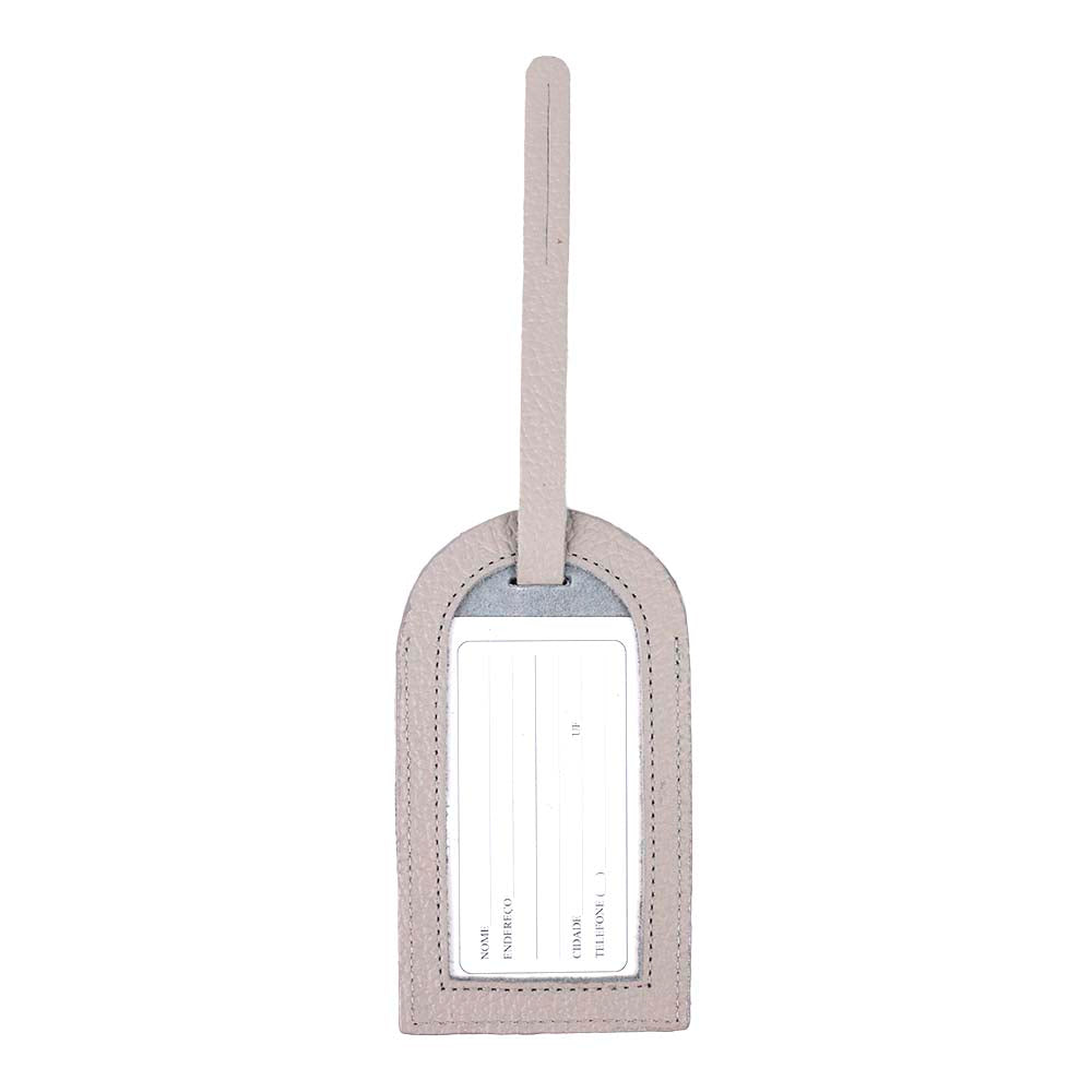 Tag de Mala Libélula Atmosfera com Algodão Doce Liso e Off White Liso Pronta Entrega