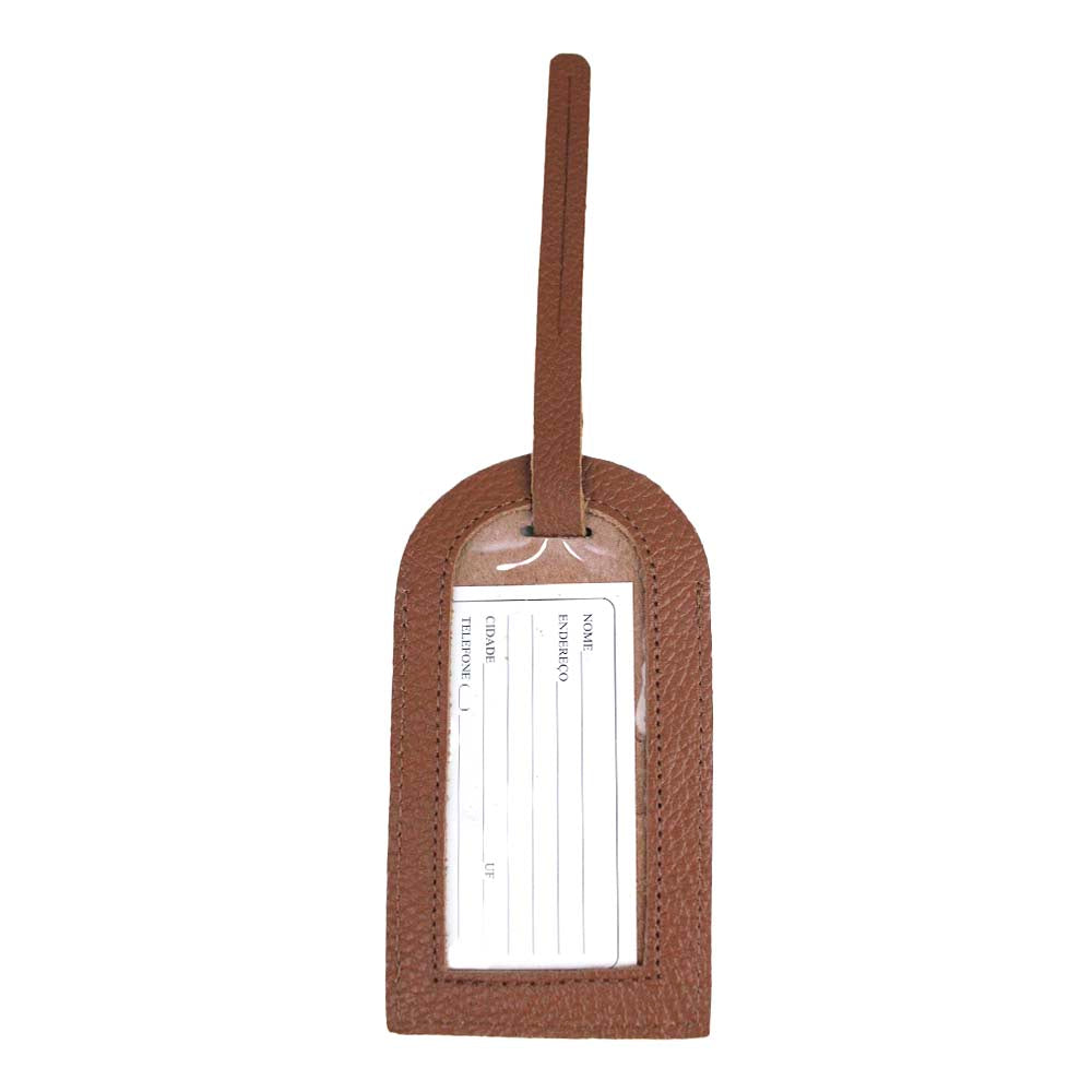 Tag de Mala Little Bear em Couro Personalizada