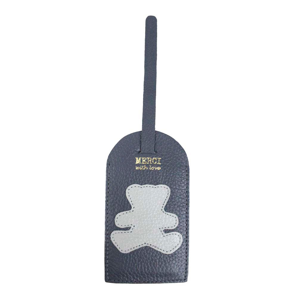 Tag de Mala Little Bear Chumbo com Cinza Claro Liso Pronta Entrega