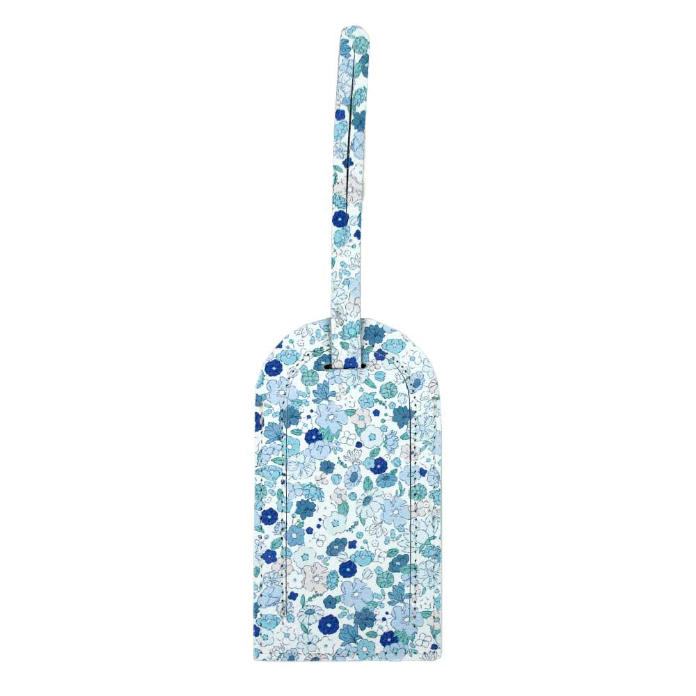 Tag de Mala Estampa Liberty em Couro Personalizada