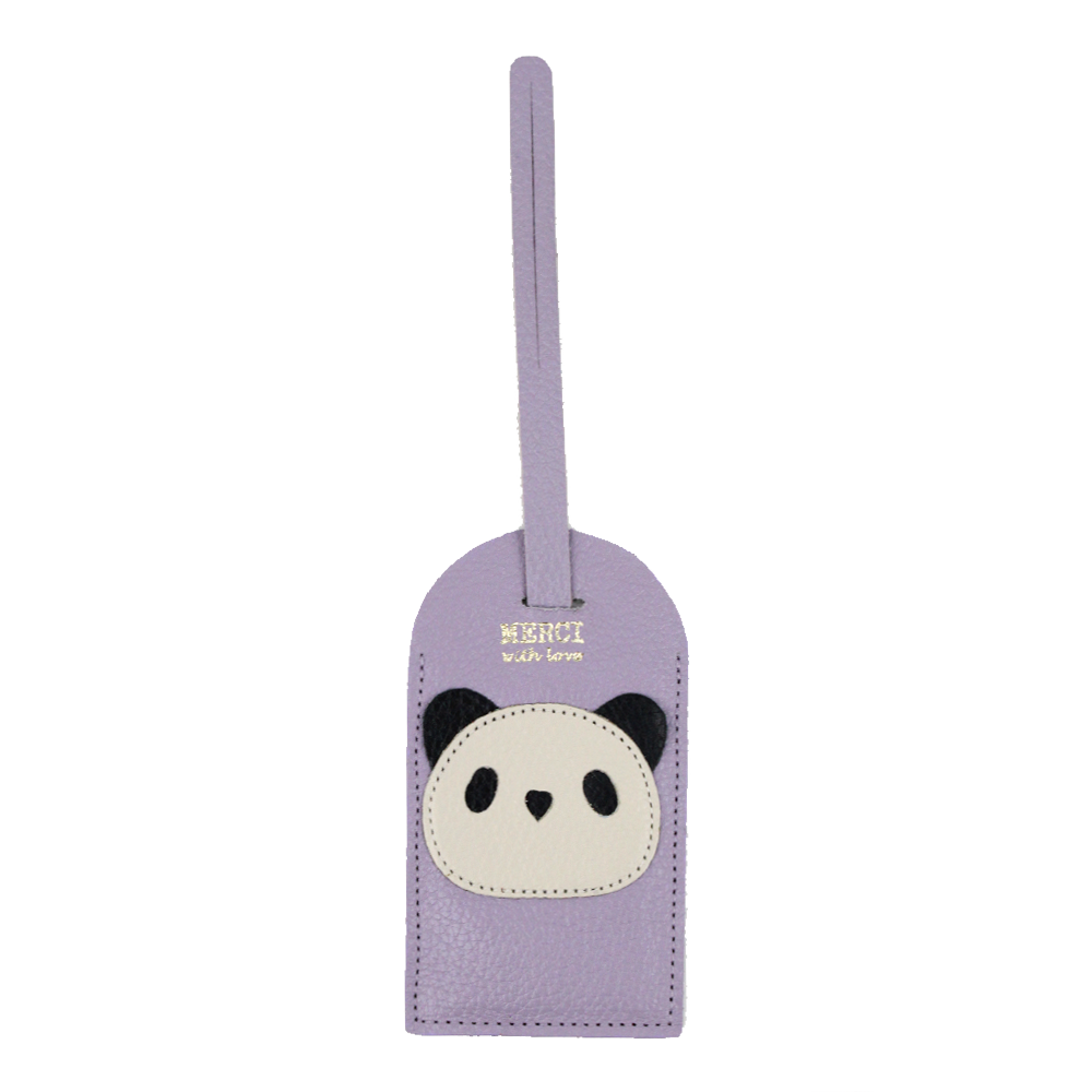 Tag de Mala Little Panda Lilás Liso Pronta Entrega