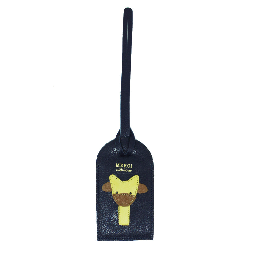 Tag de Mala Little Giraffe Marinho Liso Pronta Entrega