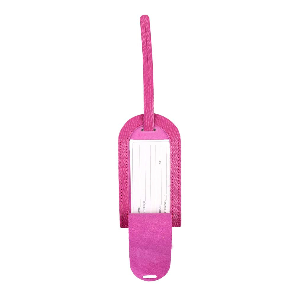 Tag de Mala Pink Lesard Pronta Entrega