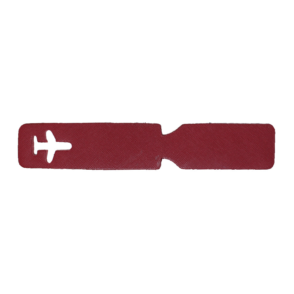 Tag de Mala Destination Vermelho Safiano Pronta Entrega
