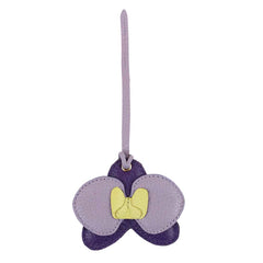 Pendente de Bolsa Orquídea Dupla Purple com Lilás Liso Pronta Entrega