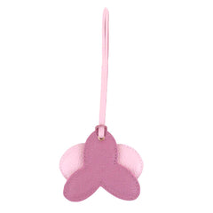 Pendente de Bolsa Orquídea Dupla Rosa Blush com Rosa Chá Pronta Entrega