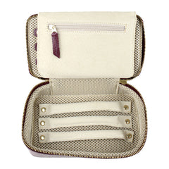 Porta Joias Lourdes Burgundy Liso Pronta Entrega