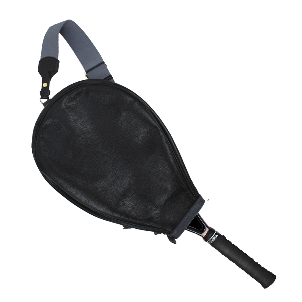 Porta Raquete de Tennis em Couro Personalizado