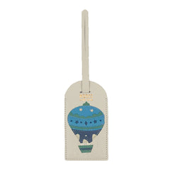 Tag de Mala Balão Otto em Couro Personalizada