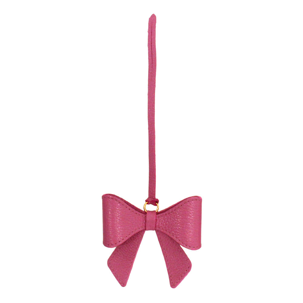 Pendente de Bolsa Laço Coquete Rosa Blush Pronta Entrega